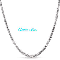 3mm Moissanite Tennis Chain