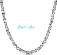 4mm Moissanite Tennis Chain